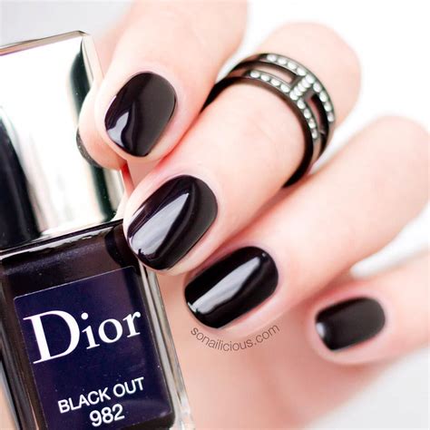 dior black out nail polish